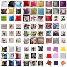 Home Sofa Bed Decor Multicolored Throw Pillow Case Soft Cushion Cover - SS   153139482545